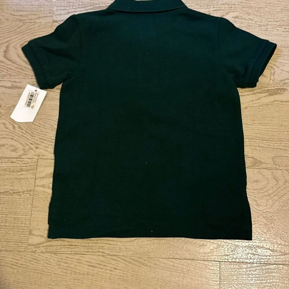 NWT Polo Ralph Lauren toddler boy's 18 months   cotton mesh polo shirt in forest - Picture 6 of 6